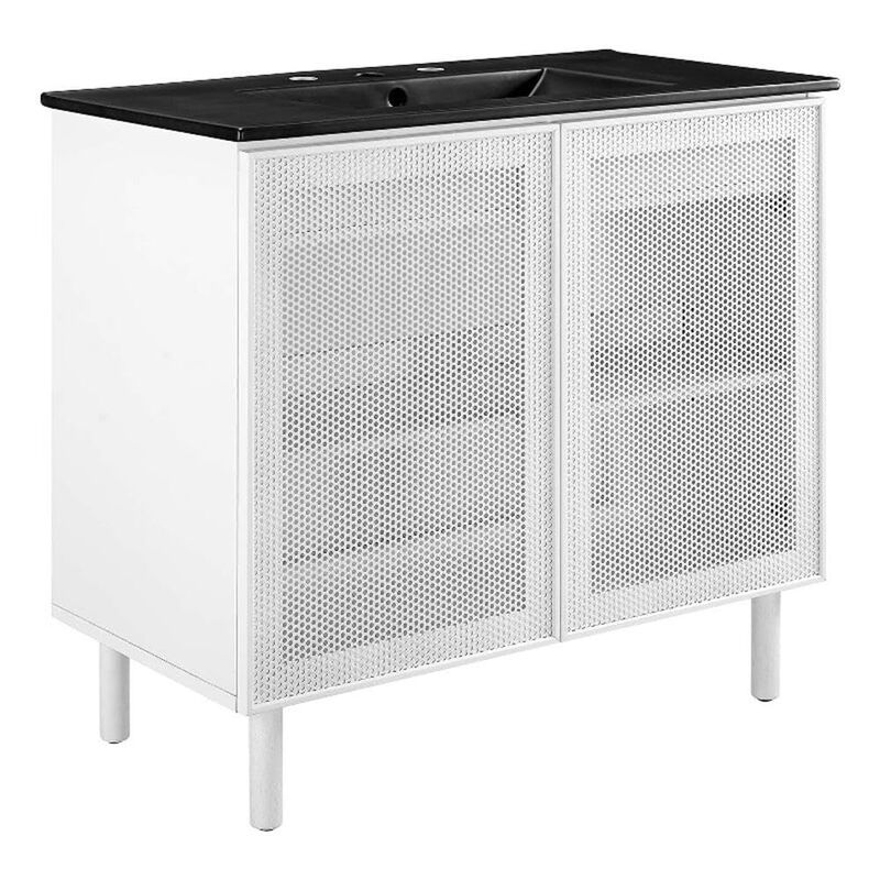 Calla 36" Single Combo in Black White image number 0