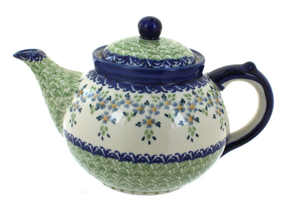 Blue Rose Polish Pottery Eloise Teapot
