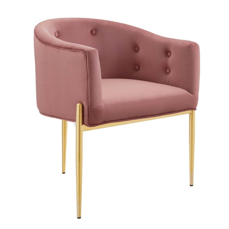 Savour Tufted Performance Velvet Accent Chair image number 2