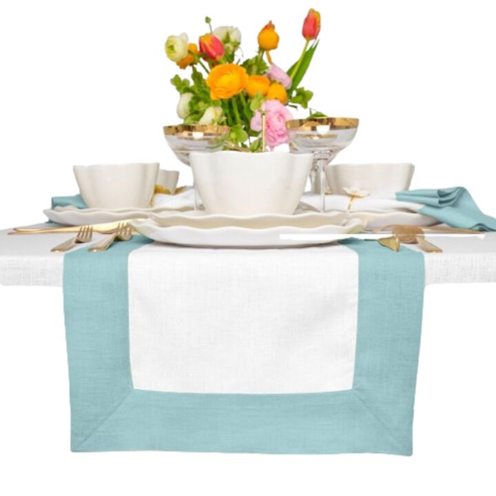 Solino Home 100% Pure Linen Table Runner - Contempo