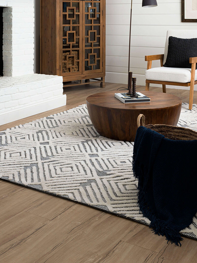 Sirocco By Drew & Jonathan Home Tipaza Black/White 8' X 10' Rug image number 3