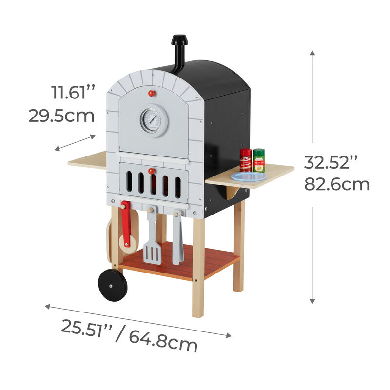 My Little Helper Pizza Oven & Accessories, Gray/Natural image number 6