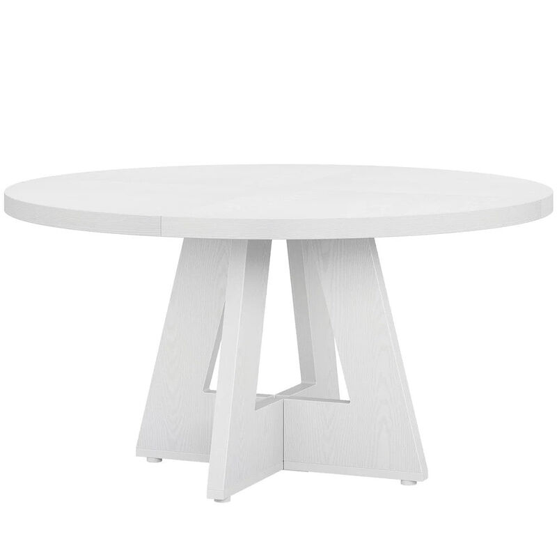 Tribesigns Round Dining Table for 4 image number 0