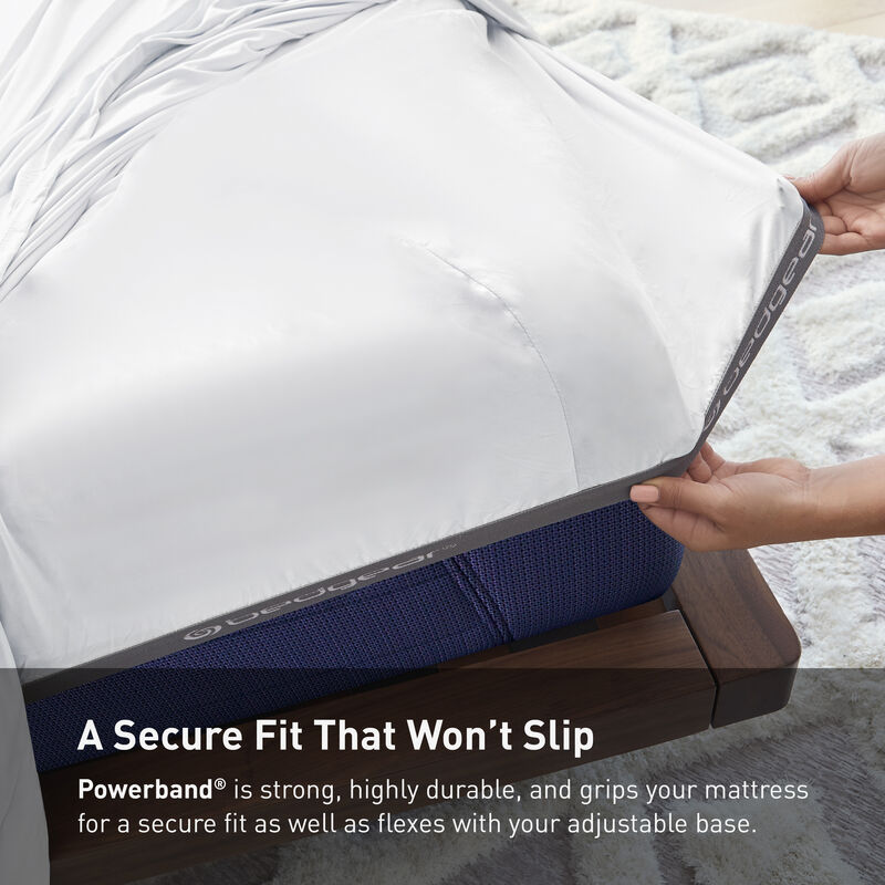 Hyper-Cotton Twin Sheet Set - Bright White