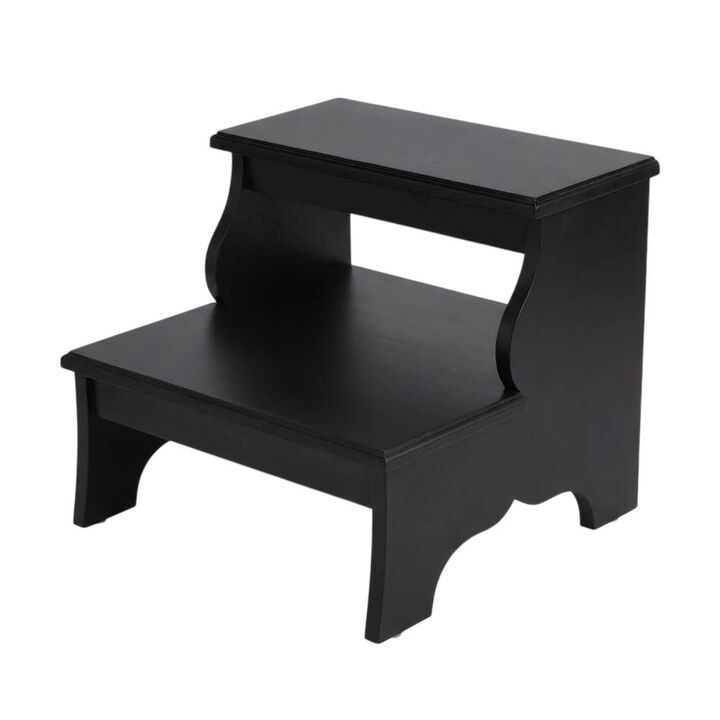 Butler Specialty Melrose Brushed Sable Step Stool, Dark Brown