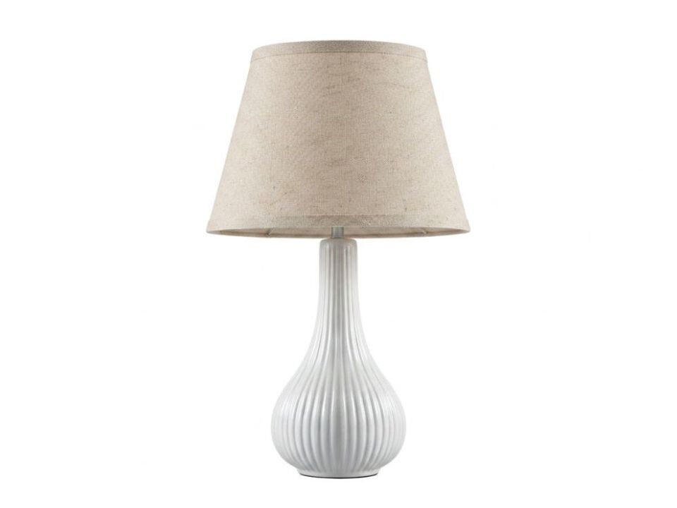 Modern Ceramic Desk Lamps Set Of 2 For Living Room Bedroom Nightstand White