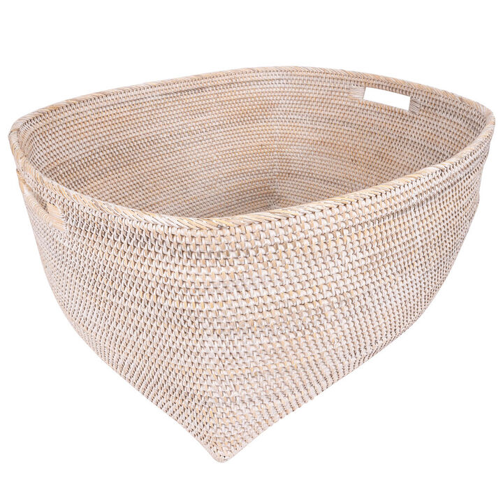 Saboga Home&trade; Family Basket with Cutout Handles