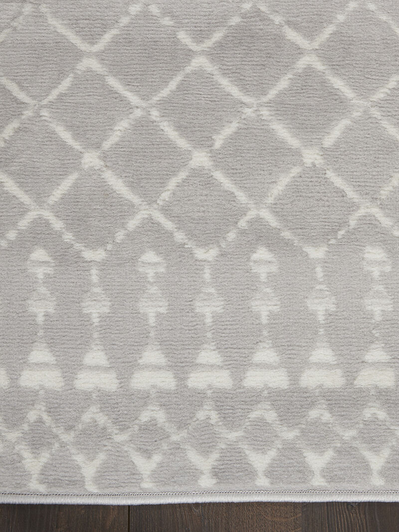 Whimsicle WHS02 Gray 6' x 9' Rug