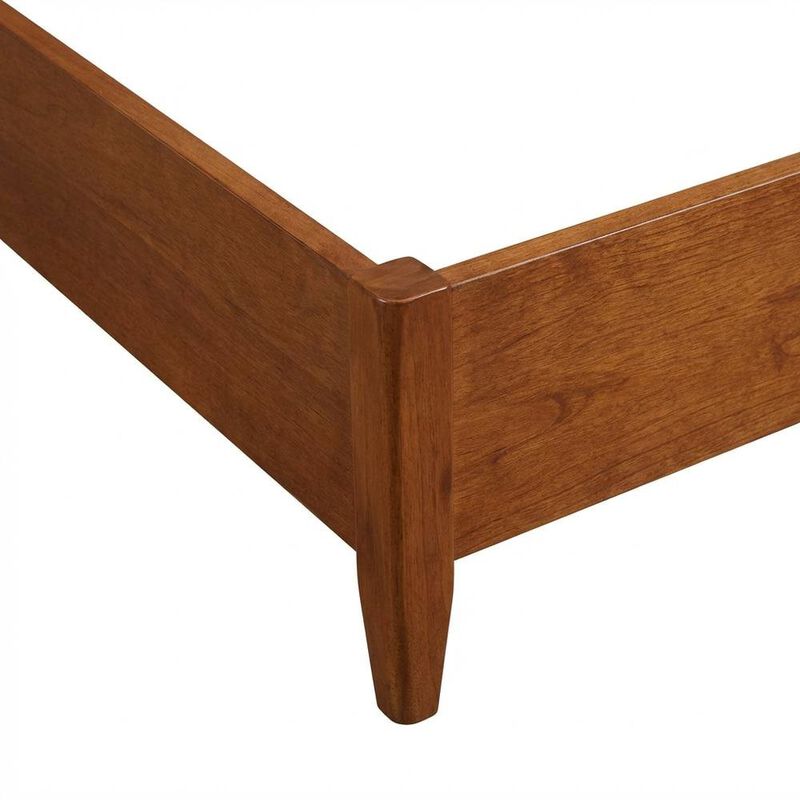 Alpine Furniture Flynn Mid Century Modern Panel Bed image number 5
