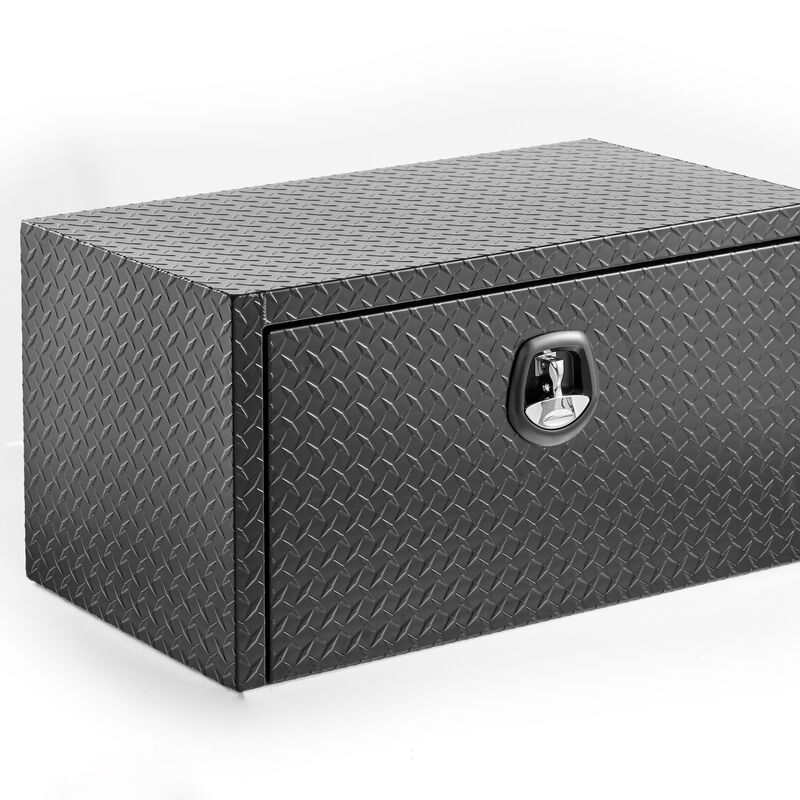 ELEMENT ACE Heavy Duty 36 Inch Underbody Truck Tool Box Waterproof Underbed Storage Organizer Chest with Lock for Secure Work Gear Storage in Pickups and Trailers image number 7