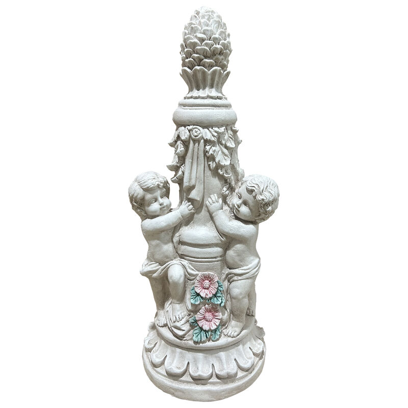 Kopek A pair of climbing children garden statues image number 0