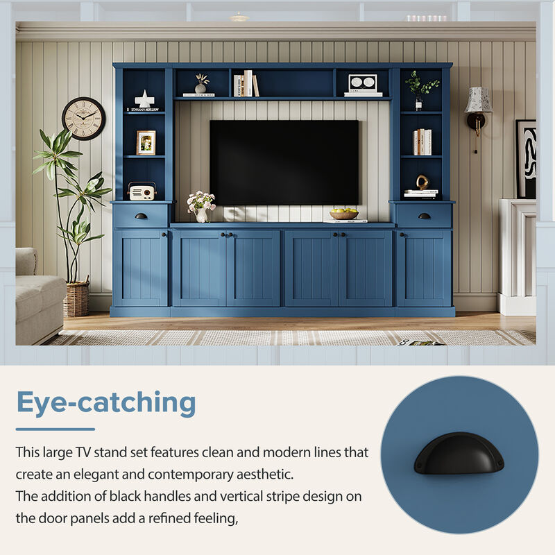 Jitfid  Ample Storage Space TV Stand image number 3