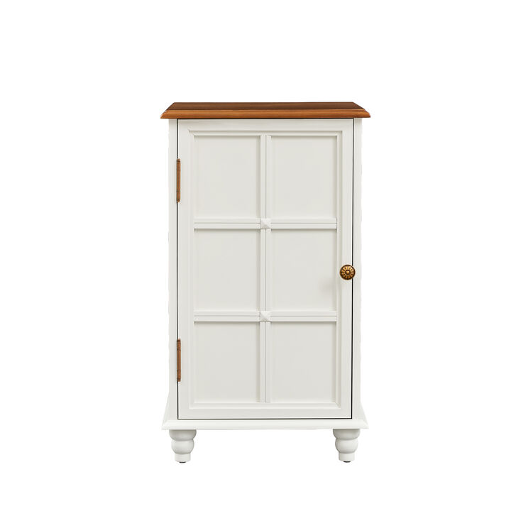 Rartpo 27" Tall Floor Cabinet