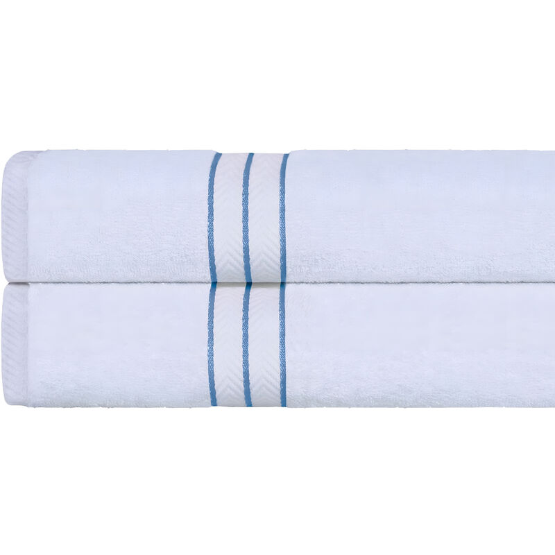 Plush Cotton Bath Sheet 2 Piece for Bathroom and Spa Use image number 2