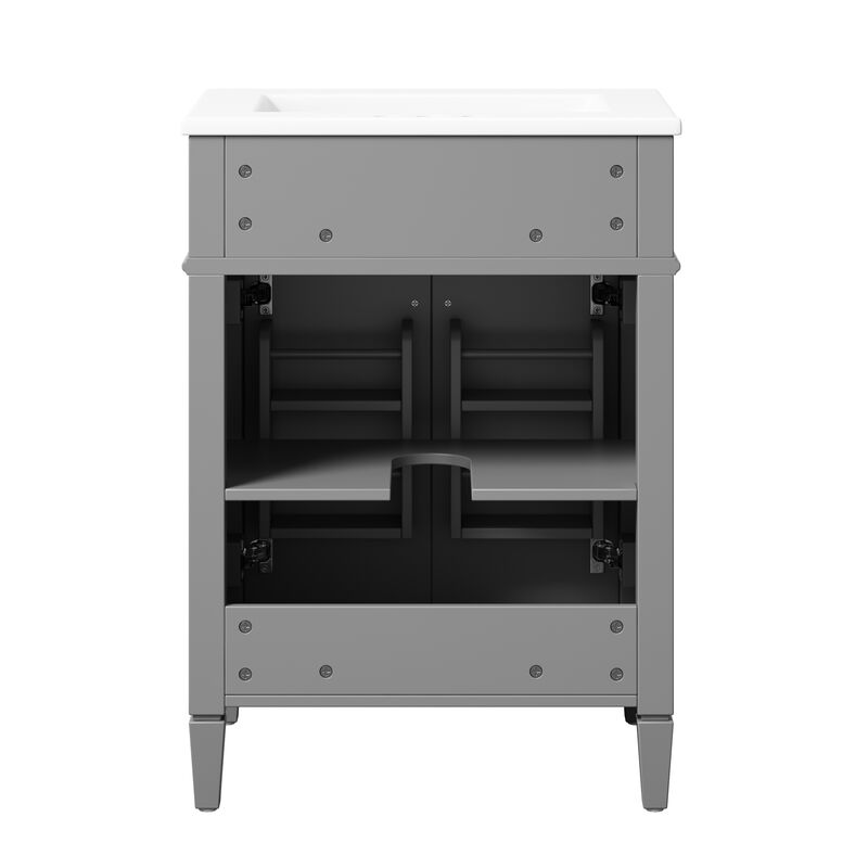 Nehird Bathroom Storage Cabinet with Sink image number 5