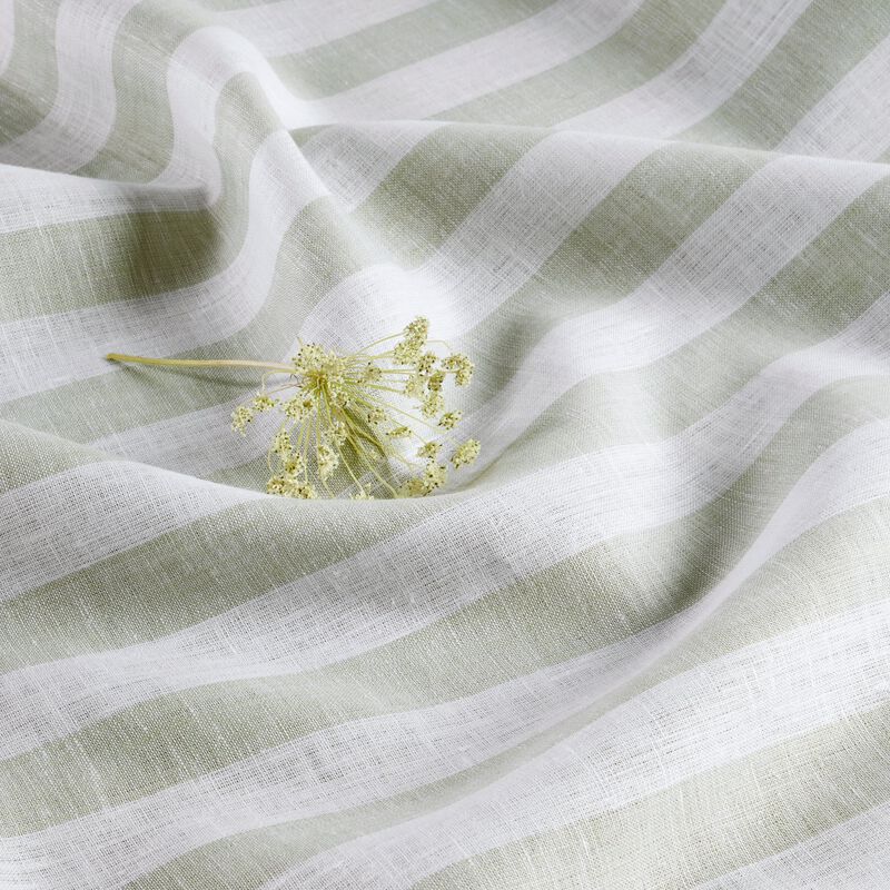 Linen Dinner Napkins - Sorrento Stripe image number 2