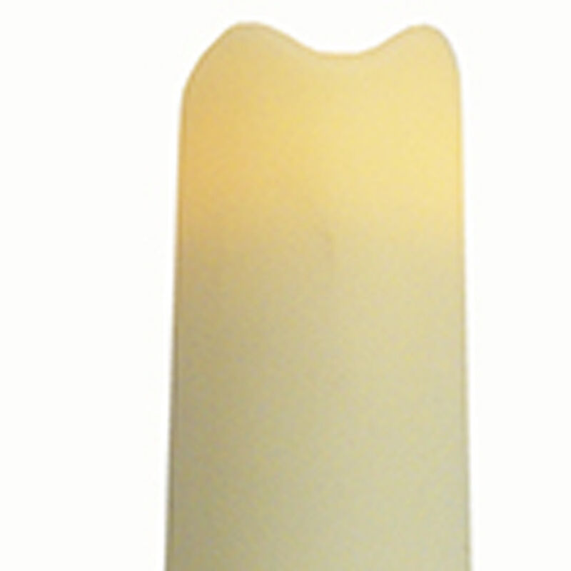 HomeRoots Set of Two Ivory Flameless Taper Candle image number 2