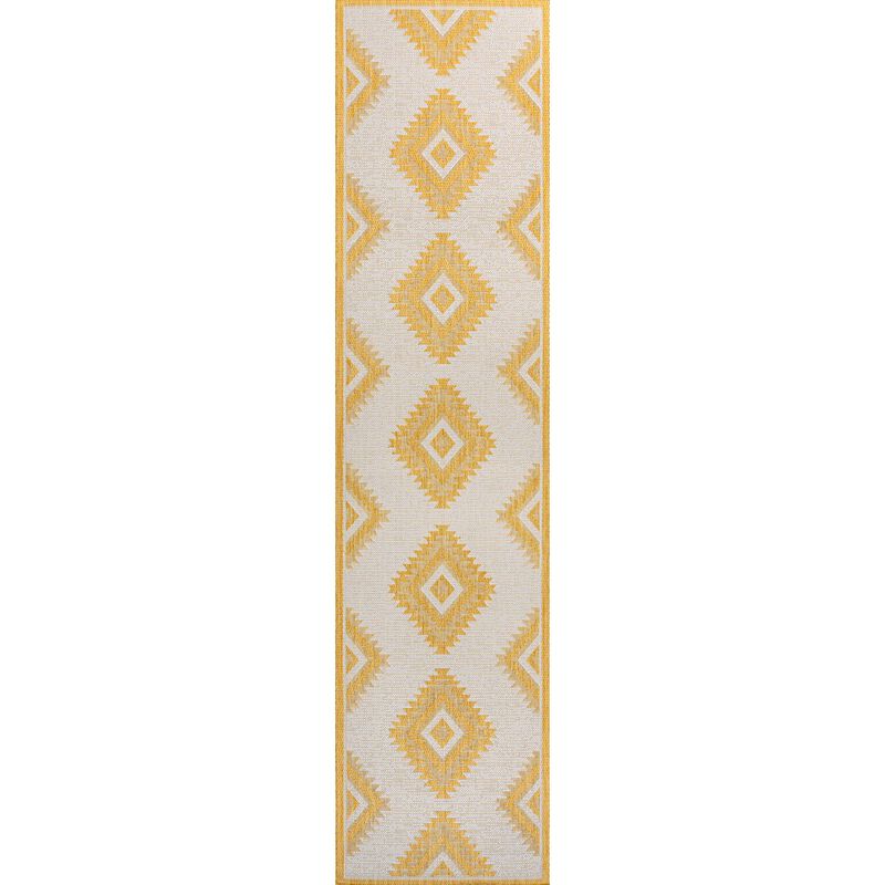 Lior Geometric Moroccan Diamond Indoor/Outdoor Area Rug