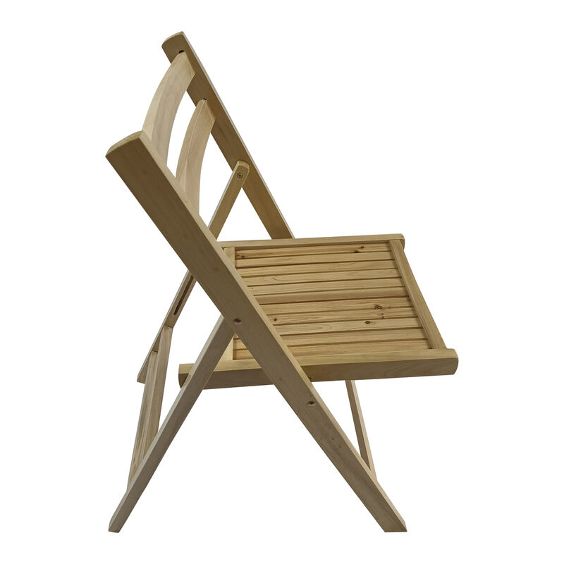 Streamdale Folding Wooden Event Chair, Set of 4 image number 8