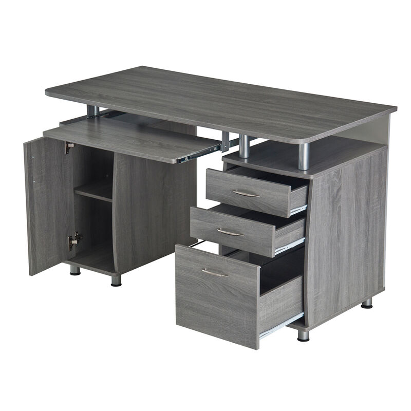 Streamdale Complete Workstation Computer Desk With Storage image number 6
