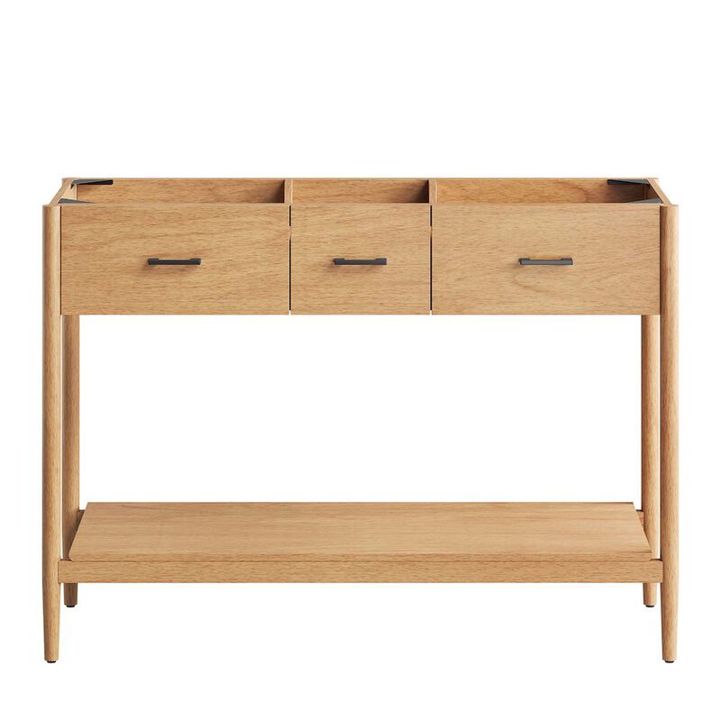 Modway 48” Double Sink Bathroom Vanity Cabinet (Sink Basin Not Included)