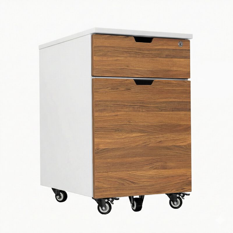 Desky Wooden Minimal Filing Cabinet image number 0