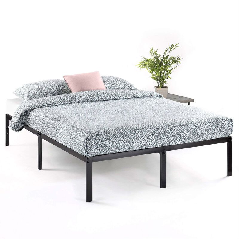 Heavy Duty Metal Bed &ndash; Modern Platform Design with Silent Steel Support