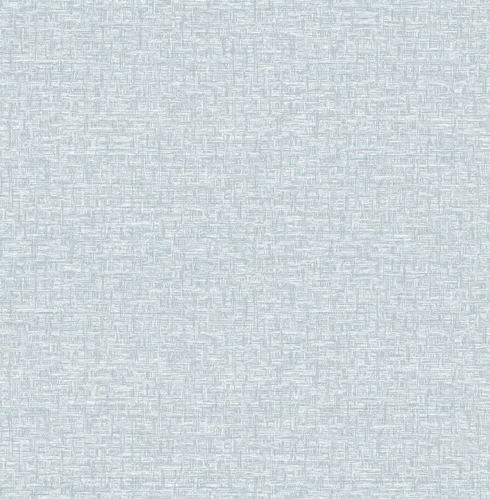 Minerva Sky Blue Texture Geometric Wallpaper (Set of 2)