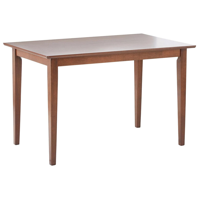 Classy 5 Piece Wooden Dining Table Set, Brown-Benzara
