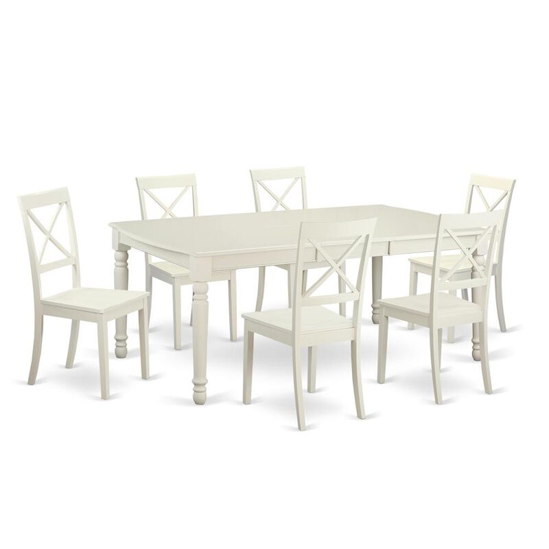 7  PC  Dining  room  set  for  6-Dinette  Table  and  6  Dining  Chairs