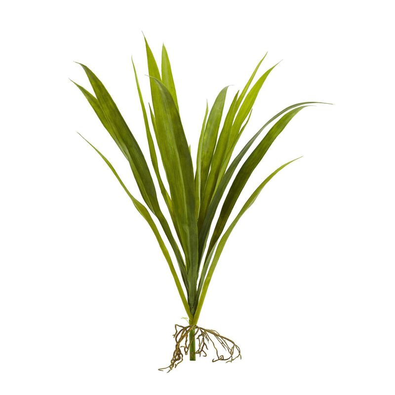 Nearly Natural 15-in Grass Artificial Plant (Set of 6)
