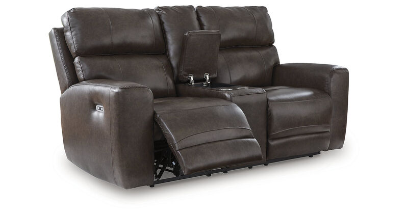 Beadel Power Reclining Loveseat with Console image number 6