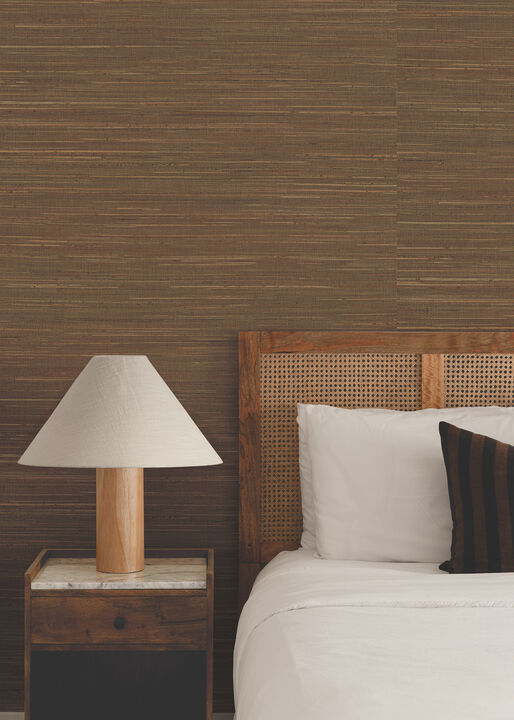 Multicolored Hemp Brown Wallpaper