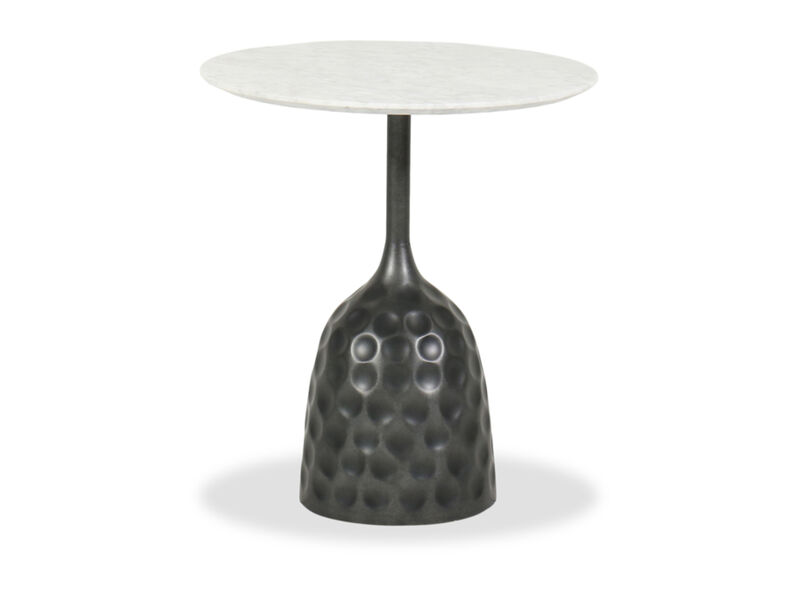 Zuri Dimple Base Accent Table
