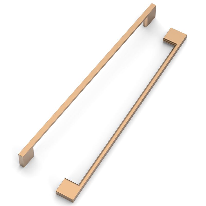 FILTA 6 Pack 11.3 Inch(288mm) Hole Centers Champagne Bronze Cabinet Pulls,Stylish Champagne Cabinet Pulls Zinc Alloy Cabinet Har