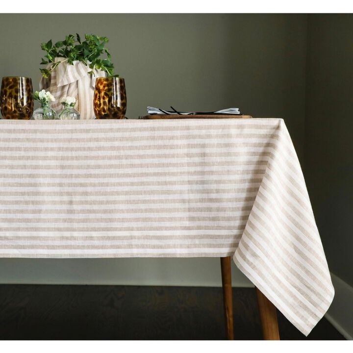 Linen Tablecloth - Amalfi Stripe