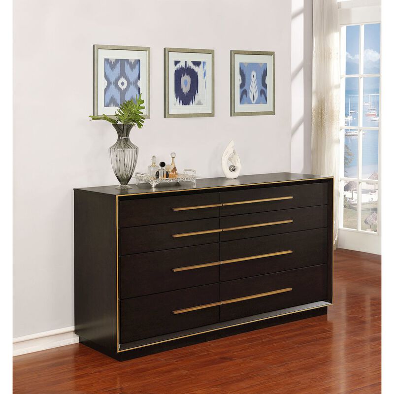 Coaster Co. of America Durango 8-drawer Dresser Smoked Peppercorn image number 6