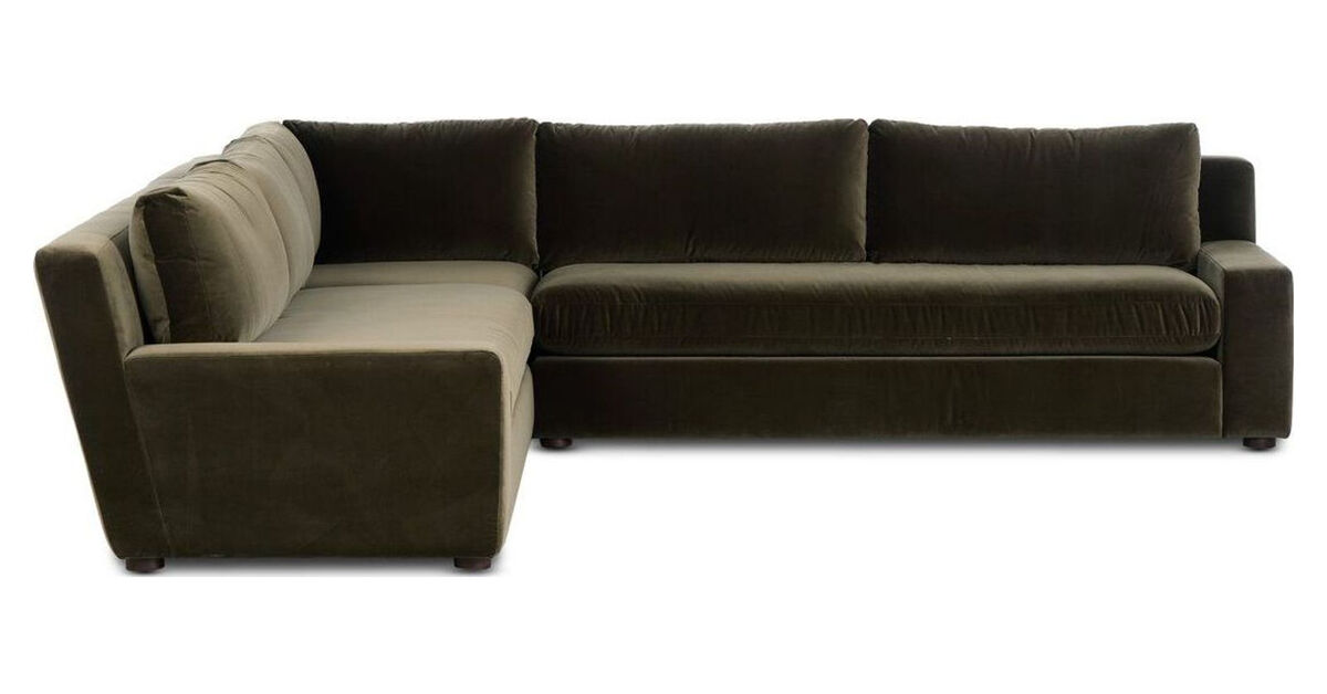 Yelena Surrey Olive 3-Piece Sectional