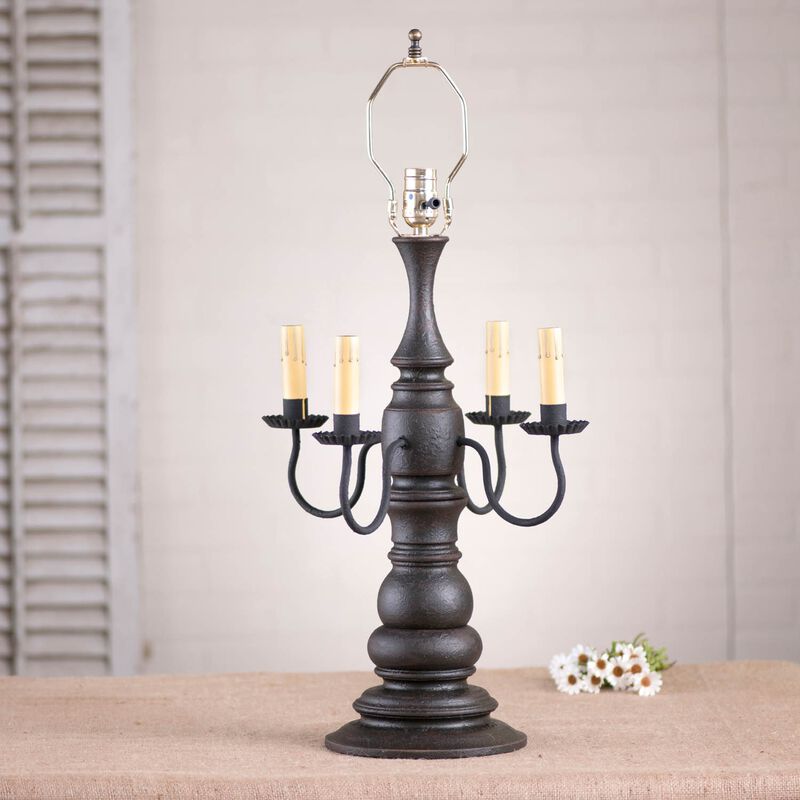 Bradford Lamp Base In Black image number 1