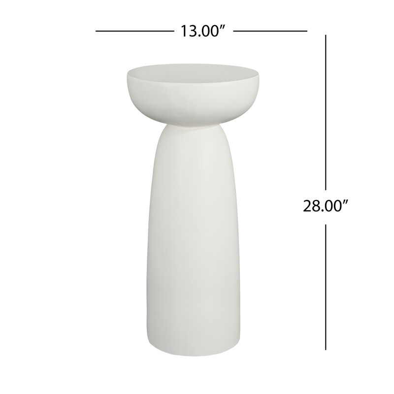 Christopher Knight Home Belmaris Modern Lightweight Concrete Plant Stand image number 2