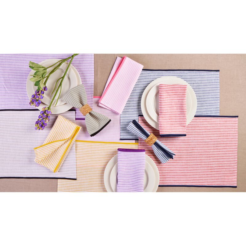 Christmas Linen Dinner Napkins 20 x 20 in Set of 4 - Carmine, Solino Home