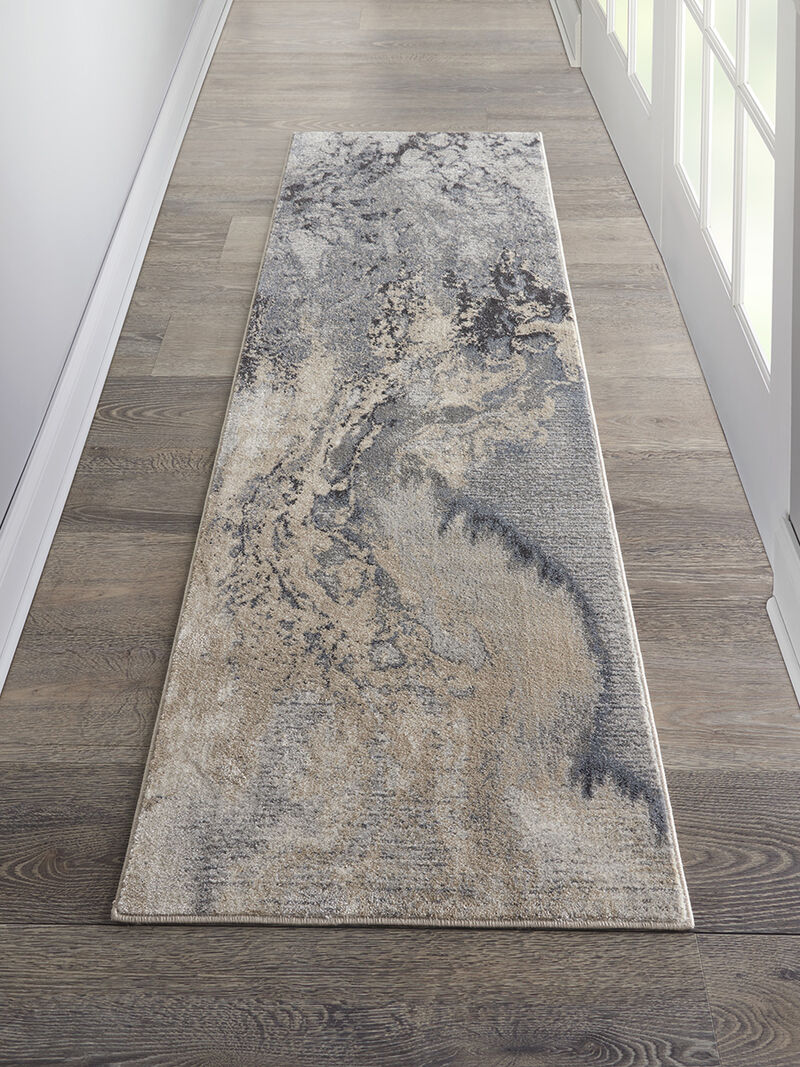 Maxell MAE08 Gray 2'2" x 7'6" Rug