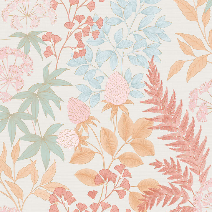 Gilded Bloom Wallpaper