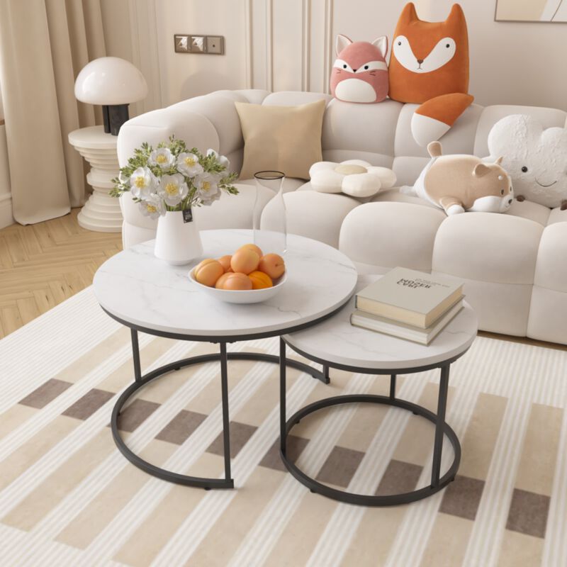 Winpis 2-Piece Nesting Coffee Table Set image number 1