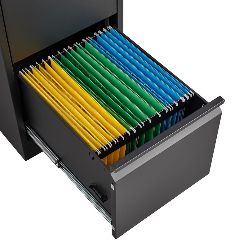 GOODSILO Sturdy Vertical File Cabinet with Lock image number 9