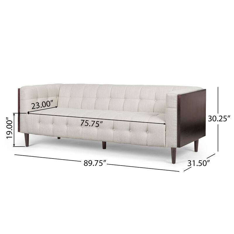 Segker 3 Seater Chesterfield Sofa image number 9