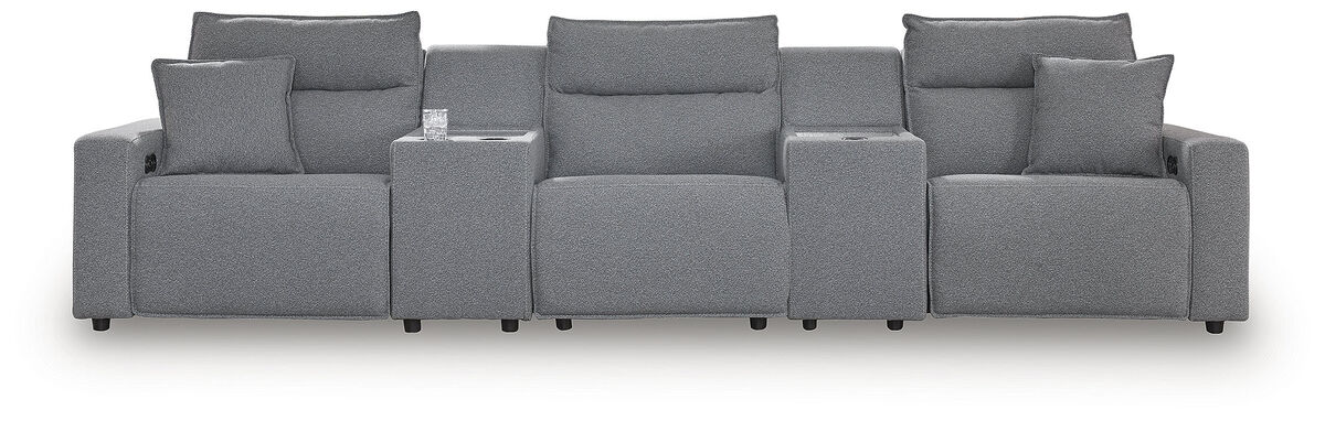 ModMax II 5-Piece Power Reclining Sectional with Console