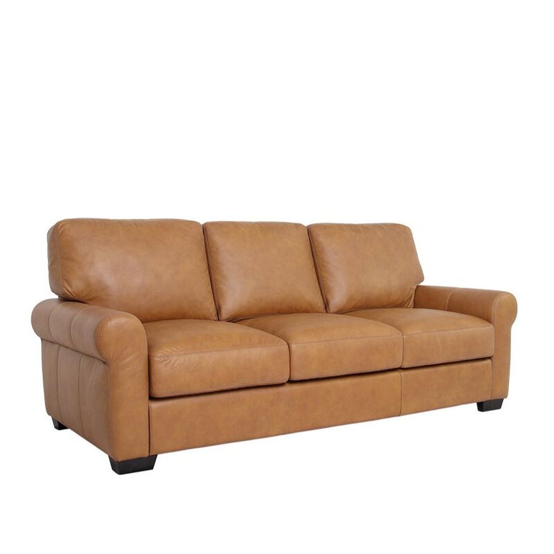 Crafters and Weavers Florentine Top Grain Leather Sofa
