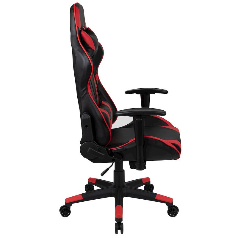 Flash Furniture X20 Gaming Chair Racing Office Computer Swivel Chair with Fully Back in Red image number 6