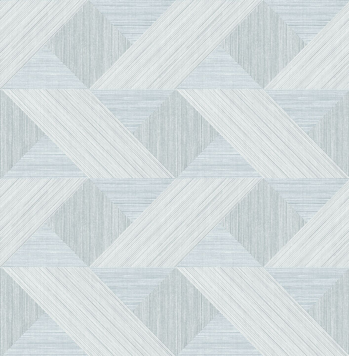 Presley Light Blue Tessellation Wallpaper